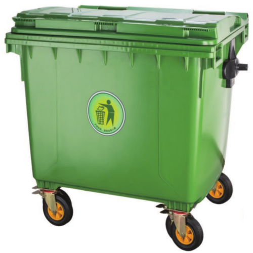 1100 ltr Garbage Bin Flat Lid