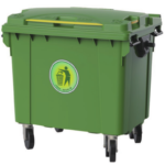 660 Litres Garbage Bin Flat Lid