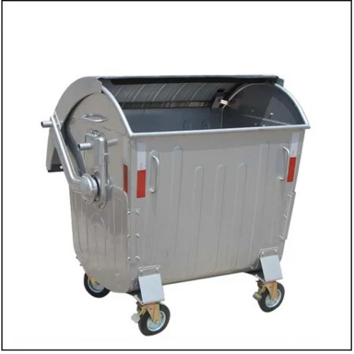 1100Ltr Galvanized Bin