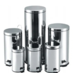 12liter Rounded Stainless Steel Swing Waste Bin for Office