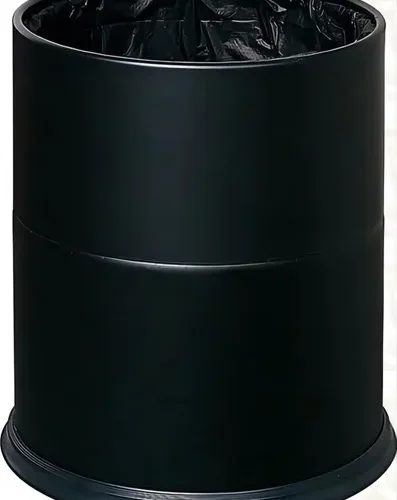 Rounded-Dust-Bin-with-Stainless-Steel-KL-48- (1)