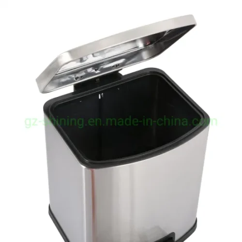 Stainless-Steel-Step-on-Garbage-Bin-Square-Shape-KL-013-12-Litre- (3)